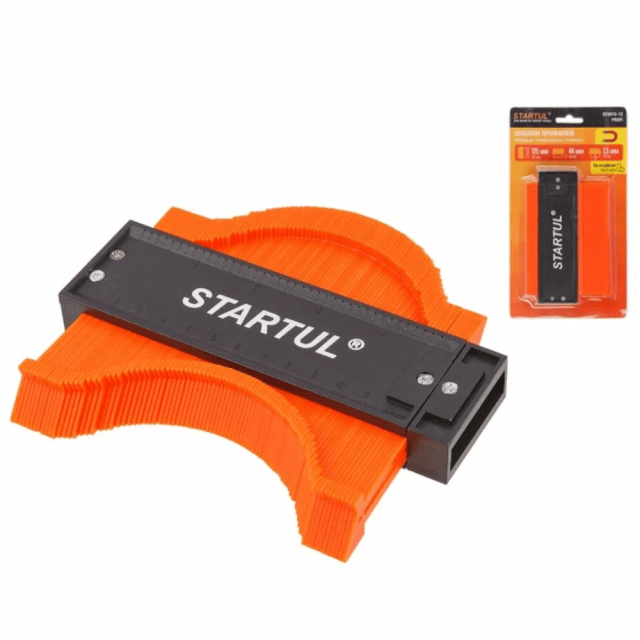 Шаблон профилей Startul Profi ST3410-12 пластмассовый 125*44 мм