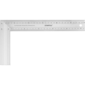 Угольник Startul Profi ST3525-030 столярный сталь/алюминий 300 мм
