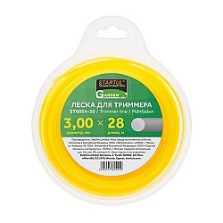 Леска Startul Garden ST6054-30 3 мм*28 м круглое сечение