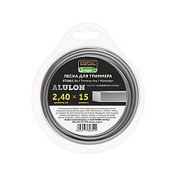Леска Startul Garden ST6059-24 Alulon 2.4 мм*15 м квадратное сечение