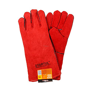 Краги Startul ST7133 спилковые пятипалые утепленные размер 14