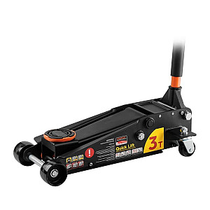 Домкрат подкатной Startul  Auto 3 т быстрый подъем 130-465 мм