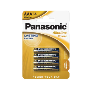 Батарейка Panasonic Alkaline LR03 4BP 48/240
