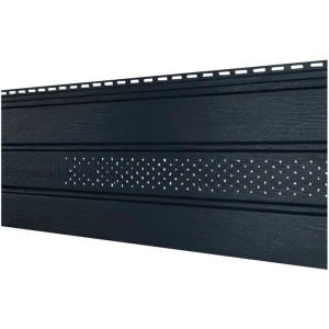 Софит Ю-Пласт Classic 433С перфорированный частично графит