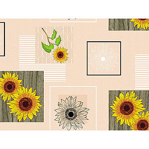 Клеенка столовая Perfecto Linea Deco 11-165190 нетканая основа с ПВХ покрытием 130 см