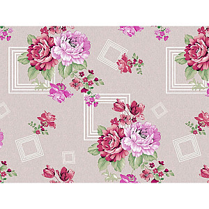 Клеенка столовая Perfecto Linea Deco 11-165191 нетканая основа с ПВХ покрытием 130 см