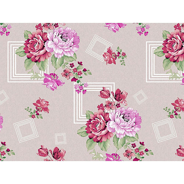 Клеенка столовая Perfecto Linea Deco 11-165191 нетканая основа с ПВХ покрытием 130 см