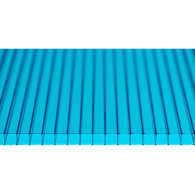 Поликарбонат сотовый Plastilux Ultramarin 4*2100*6000 мм бирюза