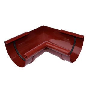 Угловой элемент Ines внутренний красный 125 мм