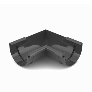 Угловой элемент Ines внутренний графит 125 мм