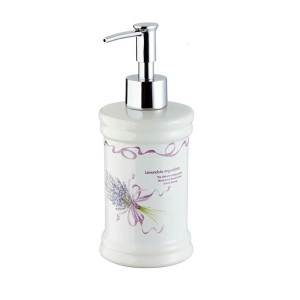 Дозатор для жидкого мыла Bisk Lavender 05660 керамика