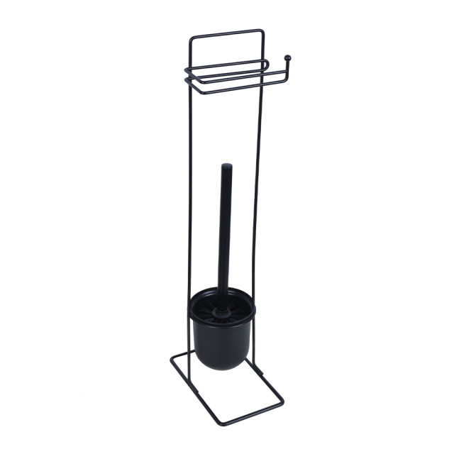Стойка WC Bisk Basic Sguare 07926 черная Стойка WC Bisk Basic Sguare 07926 черная