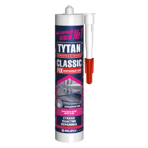 Клей монтажный Tytan Classic Fix Professional прозрачный 100 мл