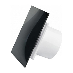 Панель декоративная AirRoxy 01-162 dRim для вентиляторов черный пластик 100/125 мм