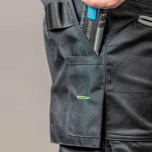 Полукомбинезон Hoegert Reetz HT5K824-2XL эластичный размер 2XL черный