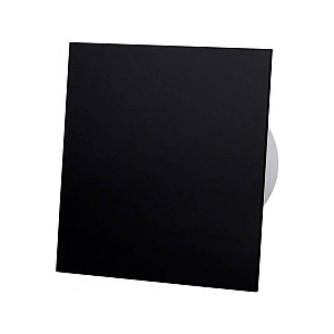 Панель декоративная AirRoxy 01-159 dRim для вентиляторов черный матовый пластик 100/125 мм