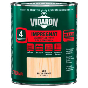 Защитно-декоративный Импрегнат Vidaron V01 бесцветная 0.7 л