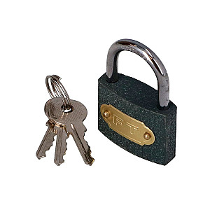 Замок навесной Faster Tools 286 чугунный 40 мм