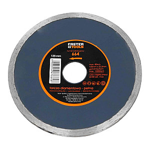 Диск алмазный Faster Tools 664 сплошной 125 мм