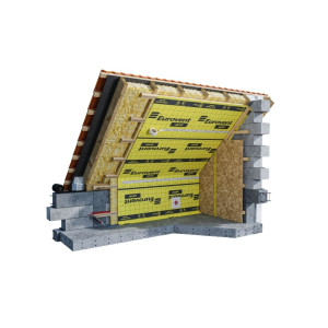 Мембрана Eurovent Aktiv пароизоляционная двухслойная 1.5*50/75 м.кв