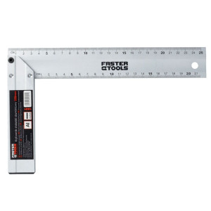 Угольник Faster Tools 1821 алюминиевый литой 250 мм