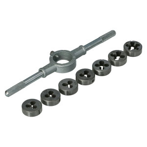 Набор плашек M3 - M12 Faster Tools e2384 8 шт