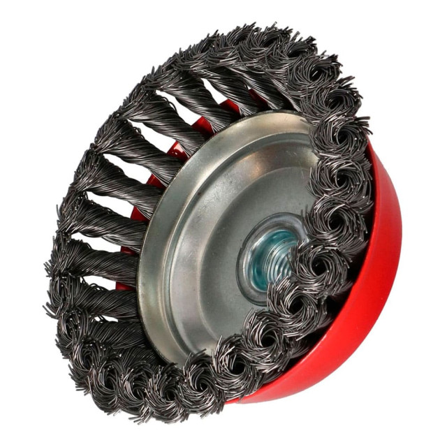 Щетка чашечная Faster Tools 2765 M14 65 мм крученная проволока