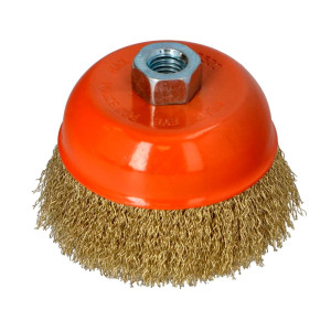 Щетка торцевая Faster Tools 2766 M14 125 мм латунная