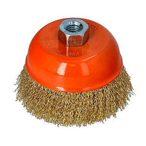 Щетка торцевая Faster Tools 3511 M14 60 мм латунная