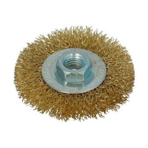 Щетка дисковая Faster Tools 3519 M14 150 мм латунная