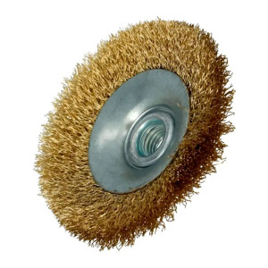 Щетка угловая Faster Tools 3528 M14 120 мм латунная