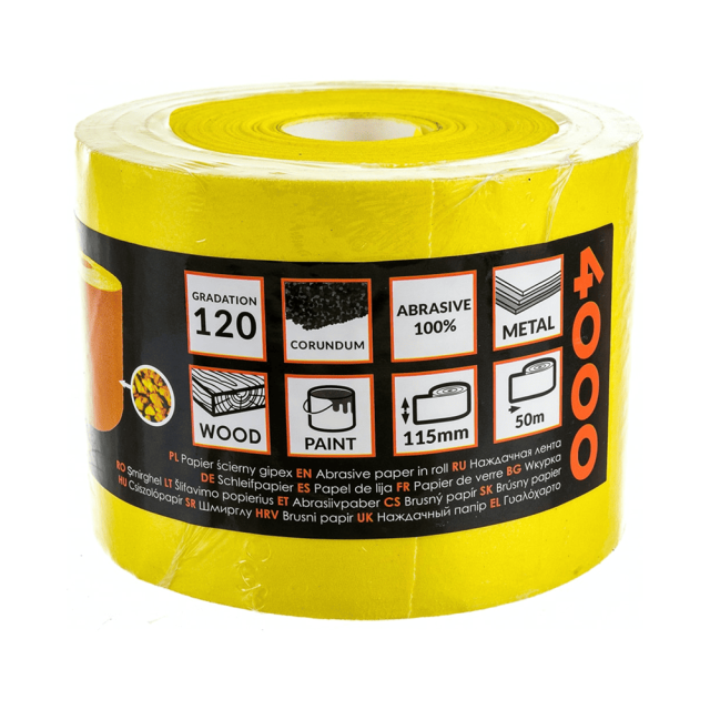 Наждачная бумага Faster Tools 4000 P120 115 мм*50 м