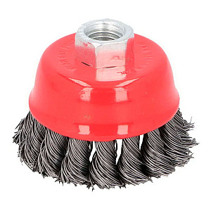 Щетка чашечная Draumet 8748 M14 100*25 мм стальная плетенная