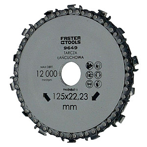 Диск пильный Faster Tools 9649 по дереву 125*22.23 мм
