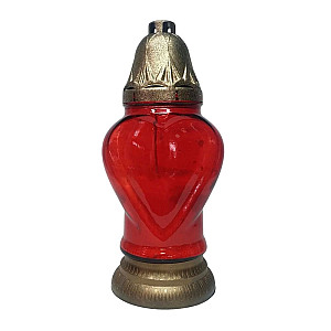 Лампада ритуальная Bolsius Z-165 LA стеклянная залиты