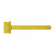 Петля воротная Domax ZB 350 350*45*90*3 мм