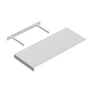 Полка Domax FS 60/24 BI 65080 со скрытым креплением 595*235 мм белая