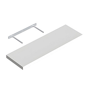 Полка Domax FS 80/24 BI 65110 со скрытым креплением 795*235 мм белая