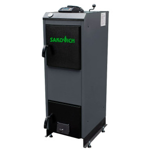 Котел водогрейный твердотопливный Sakovich Standart 12 кВт