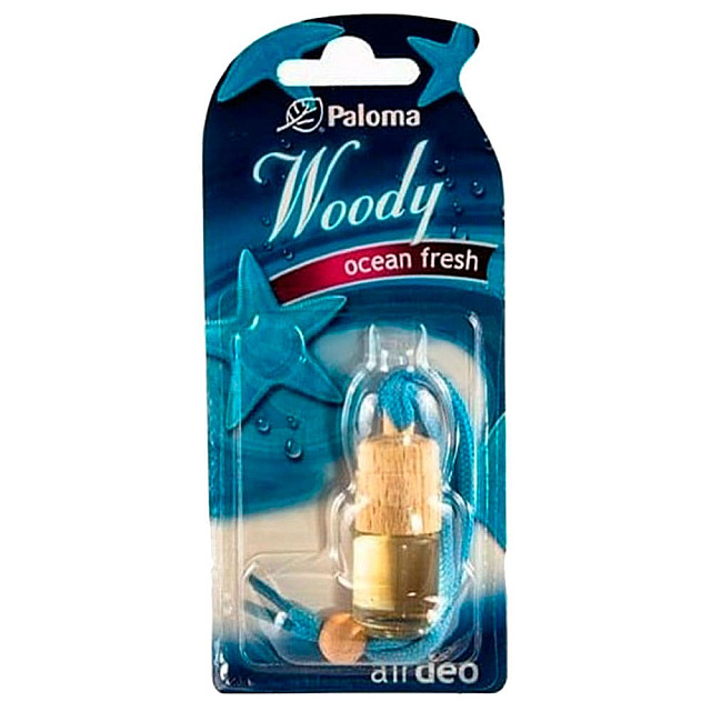 Ароматизатор автомобильный Paloma Woody Ocean Fresh подвесной