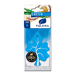 Ароматизатор автомобильный бумажный Paloma Gold Cocco