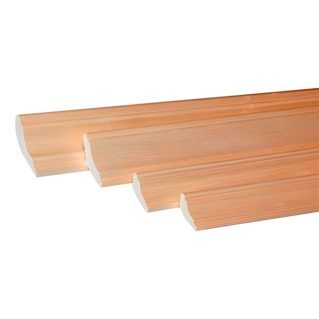 Плинтус 12*30*2400 мм сорт А осина