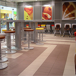 Керамогранит Estima Standard ST01 300*300*8 мм неполированный бежевый