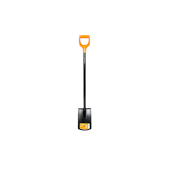 Лопата штыковая Fiskars Solid 1066717 с закругленным лезвием