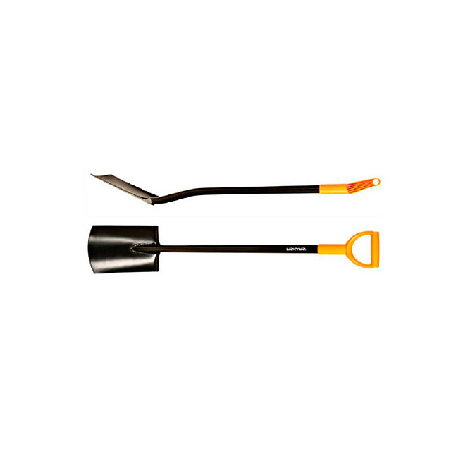 Лопата штыковая Fiskars Solid 1066717 с закругленным лезвием