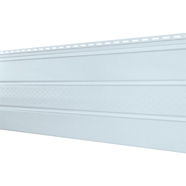 Софит Ю-Пласт Classic перфорированный частично белый