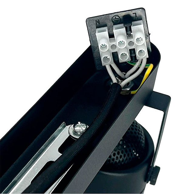 Светильник накладной TruEnergy Focus 21352 двойной поворотный спот под лампы 2*GU10 круг металл черный