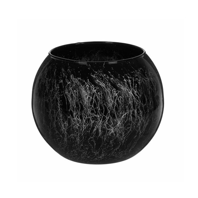 Ваза Evis Паутинка-2 1993312 шаровая с декором 13*15.7 см микс 1.7 л