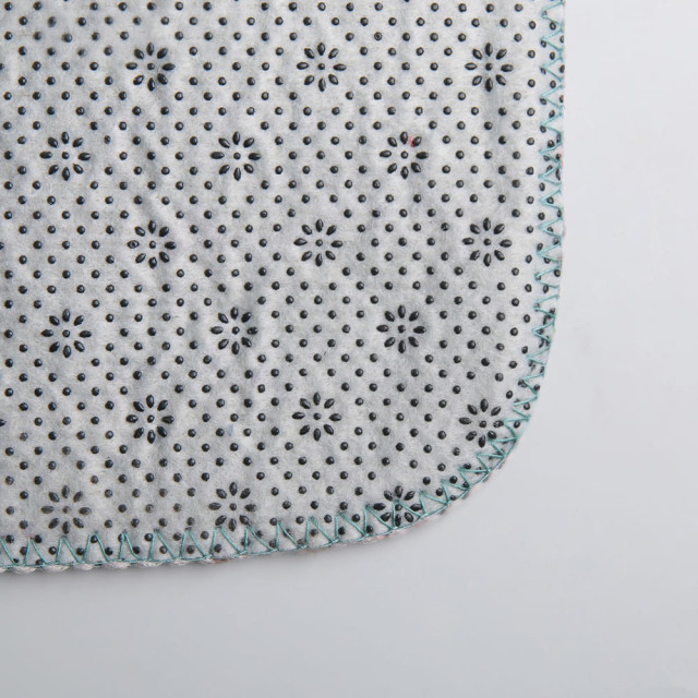 Набор ковриков Доляна Полосатик мелкая полоска 39*45/45*75 см