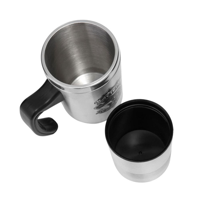 Термокружка двухуровневая Мастер К Охота Лучший рыбак 7432568 350+200 мл